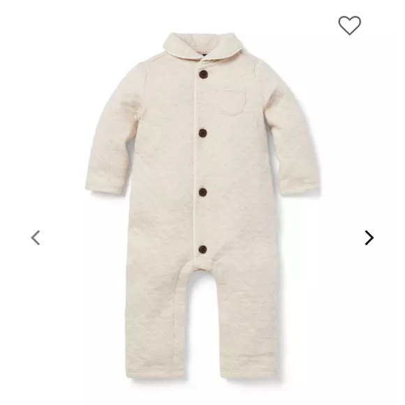 Janie and Jack Other - Janie and Jack Baby Quilted Shawl Collar One-Piece Size: 0-3 months